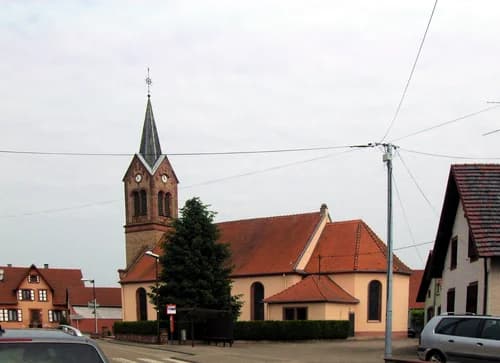 église Saint-Martin de Schaffhouse-près-Seltz à Schaffhouse-près-Seltz