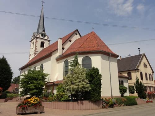 église Saint-Pierre-et-Saint-Paul d'Uttenheim à Uttenheim