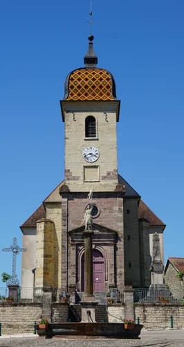 église Saint-Valbert de Genevrey à Genevrey