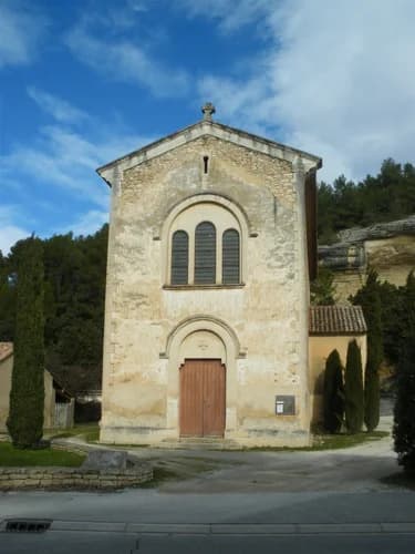 église de l'Annonciation de Beaumettes à Beaumettes