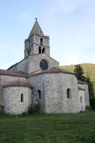 église de l'abbaye de Léoncel