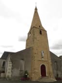 église Saint-Symphorien du Bourg-d'Iré à Segré-en-Anjou Bleu