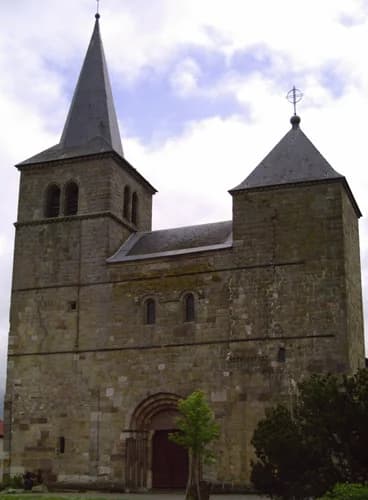 collégiale Saint-Léger de Marsal à Marsal