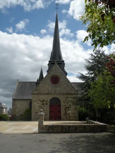 Église Saint Médard à Billé