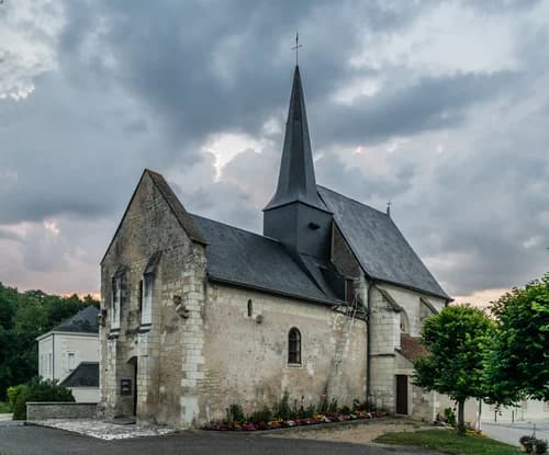 église Saint-Aubin de Faverolles-sur-Cher à Faverolles-sur-Cher