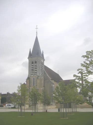 église Sainte-Pallaye de Villeneuve-Saint-Salves à Villeneuve-Saint-Salves