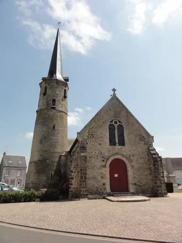 église Sainte-Avoie-et-Saint-Ouen de Saint-Ouen-de-Mimbré à Saint-Ouen-de-Mimbré