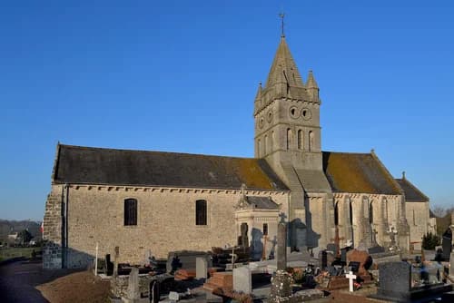 église Saint-Vigor d'Englesqueville-la-Percée à Englesqueville-la-Percée