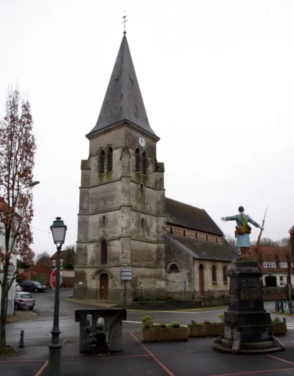 église Saint-Jacques de Bienvillers-au-Bois à Bienvillers-au-Bois