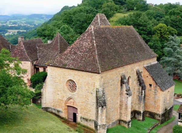 collégiale Saint-Louis du château de Castelnau-Bretenoux à Prudhomat