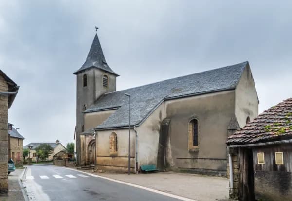 église de Biounac à Espalion