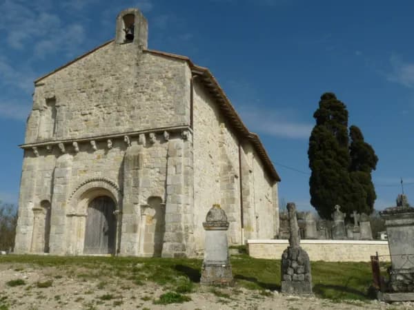 église Sainte-Madeleine de Bors à Bors (Canton de Baignes-Sainte-Radegonde)