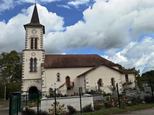 église Saint-Laurent d'Arbérats-Sillègue à Arbérats-Sillègue