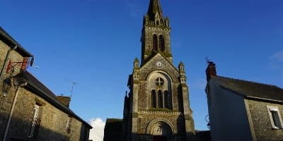 Église église Saint-Jean-Baptiste de Lalleu à Lalleu