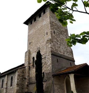 Église Saint Benoît à Sainte-Croix