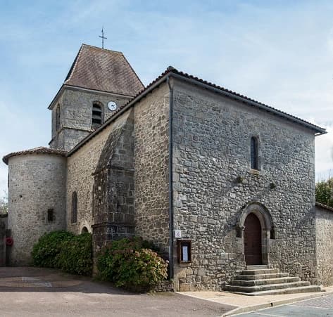 église Saint-Étienne de Saint-Saud-Lacoussière à Saint-Saud-Lacoussière