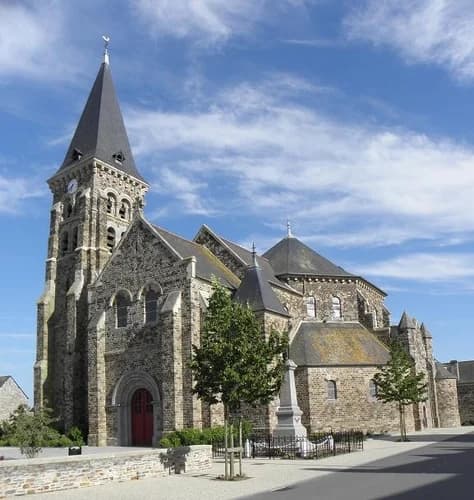 Église Église Saint-Méen-et-Sainte-Croix à La Fresnais