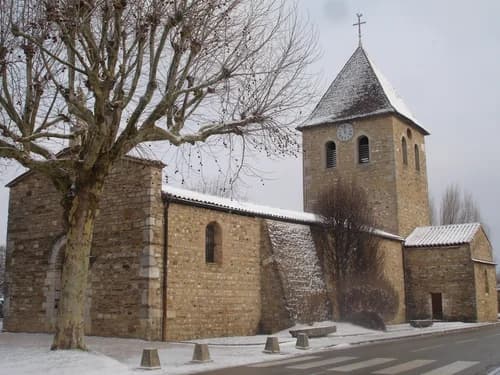 église Saint-Maurice de Saint-Maurice-de-Gourdans à Saint-Maurice-de-Gourdans
