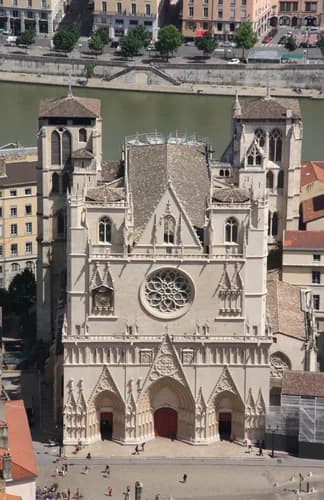 primatiale Saint-Jean de Lyon à Lyon