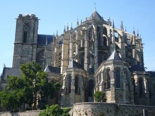 cathédrale Saint-Julien du Mans à Le Mans