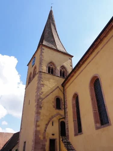 Église église Saint-Gall de Niedermorschwihr à Niedermorschwihr