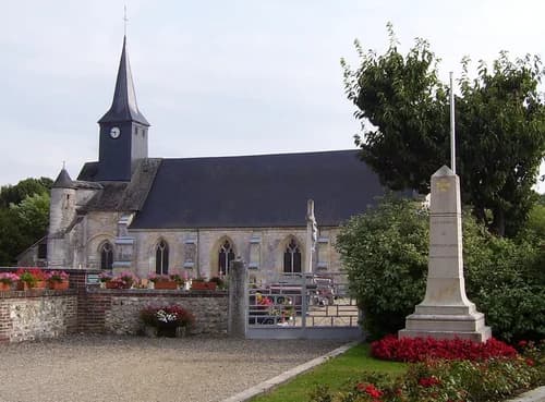 Église abbaye Notre-Dame de Corneville à Corneville-sur-Risle