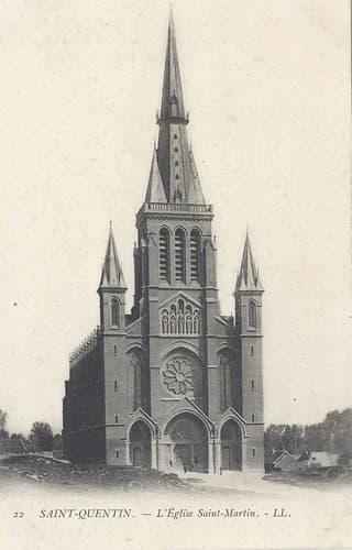 église Saint-Martin de Saint-Quentin à Saint-Quentin