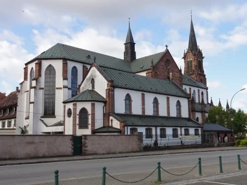 basilique Notre-Dame de Marienthal de Haguenau à Haguenau