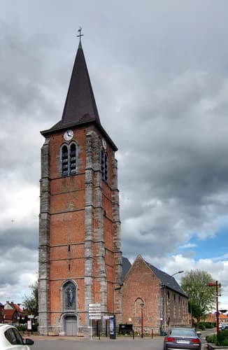 église Saint-Vaast de Leers à Leers