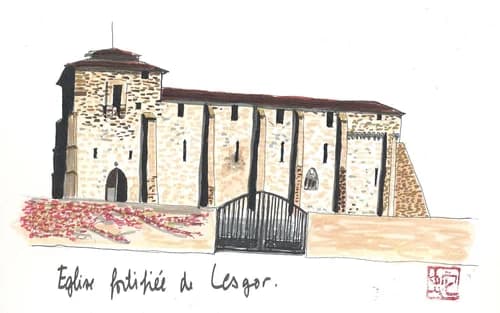 église Saint-Pierre de Lesgor à Lesgor