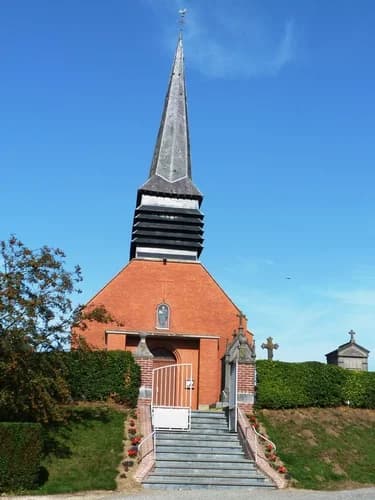 église Saint-Vinocq de Bergues-sur-Sambre à Bergues-sur-Sambre
