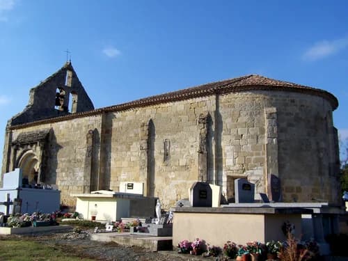 église Sainte-Colombe de Sainte-Colombe-de-Duras à Sainte-Colombe-de-Duras