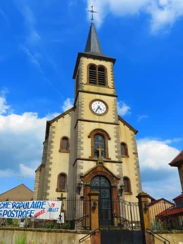 église de l'Exaltation-de-la-Sainte-Croix de Postroff à Postroff