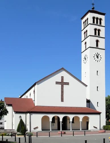 église du Christ-Roi d'Huningue à Huningue