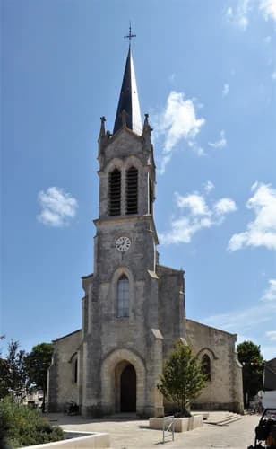 église Notre-Dame-de-l'Annonciation de La Couarde-sur-Mer à La Couarde-sur-Mer