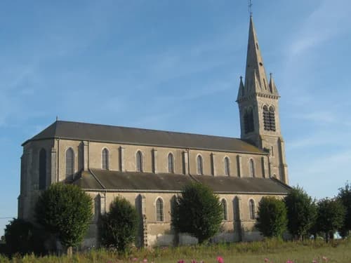 église Saint-Aignan de Baule à Baule