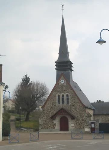église Saint-Aubin de La Chapelle-Saint-Aubin à La Chapelle-Saint-Aubin