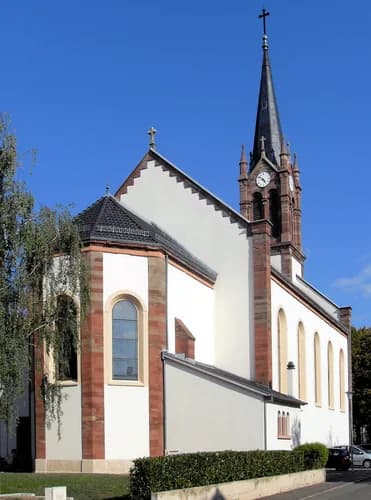 église Saint-Charles de Bourgfelden à Bourgfelden