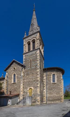église Saint-Clair de Meyrieu-les-Étangs à Meyrieu-les-Étangs