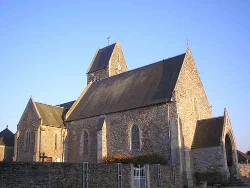 église Saint-Clair de Saint-Clair-sur-l'Elle à Saint-Clair-sur-l'Elle