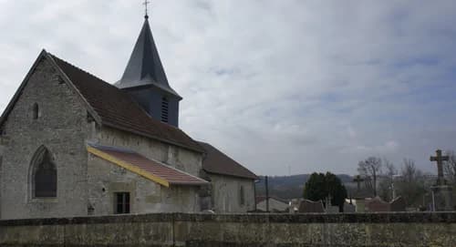 église Sainte-Agathe de Courcelles-sur-Aire à Courcelles-sur-Aire