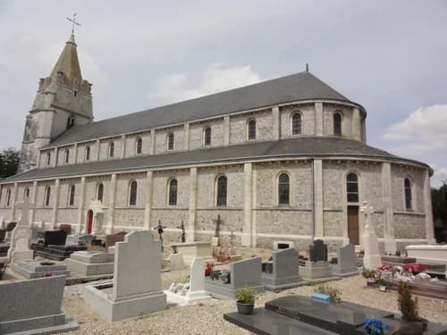 église Sainte-Austreberthe de Veauville-lès-Baons à Veauville-lès-Baons