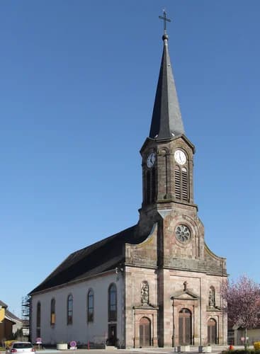 église Saint-Georges de Sentheim à Sentheim