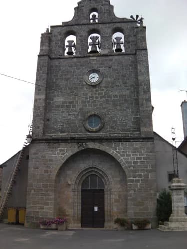 église Saint-Germain de Saint-Germain-du-Teil à Saint-Germain-du-Teil