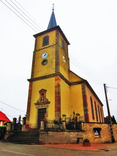 église Saint-Hubert de Mittersheim à Mittersheim