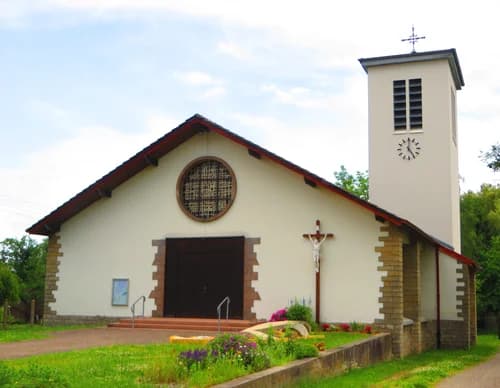 église Saint-Hubert d'Ellviller à Loupershouse