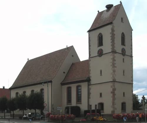 Église église Saint-Imier de Battenheim à Battenheim