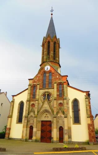église Saint-Jacques-le-Majeur d'Hundling à Hundling
