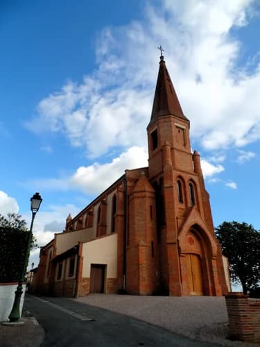 église Saint-Jean-Baptiste de Saint-Jean-Lherm à Saint-Jean-Lherm