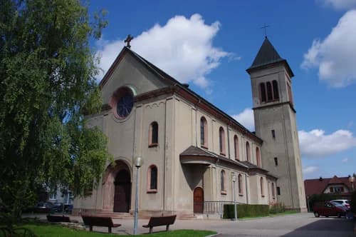Église église Saint-Jean-Baptiste d'Illzach à Illzach